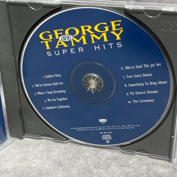 George & Tammy Super Hits & One CD Album Set Country Music - Picture 4 of 10